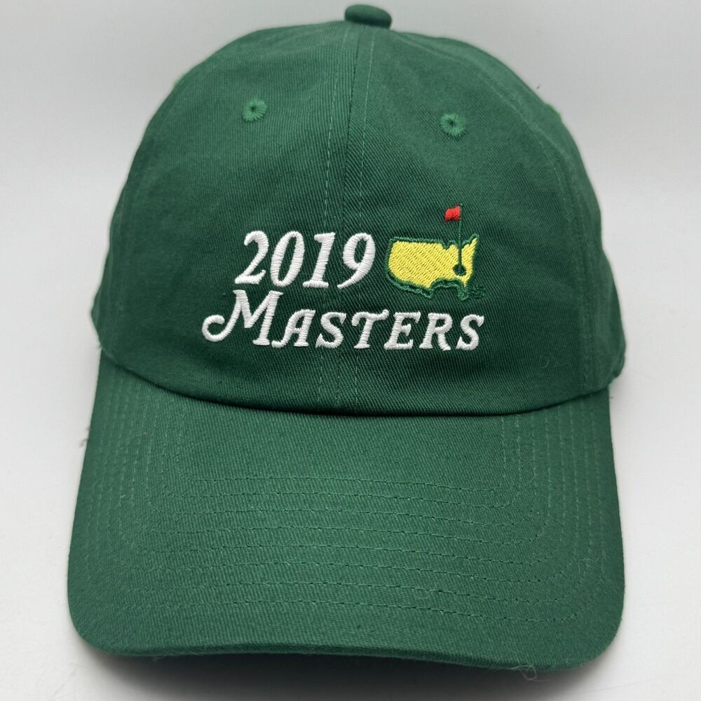 2019 Masters Golf Hat Cap American Needle Green Augusta Logo Adjustable